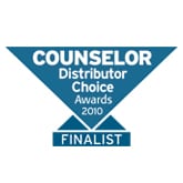 Award Logo - Counselor Distributor Choice Awards 2010 Finalist
