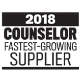Awards Logo - Counselor 2018 Fastest Growing Supplier