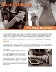 Rise of Tech - Download Marketing Flyer