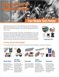 Value of Mobile Real Estate - Download Marketing Flyer