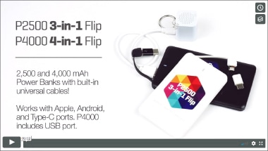 P2500 3-in-1 Flip and P4000 4-in-1 Flip Product Video, video only
